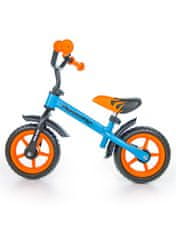 MillyMally Detské odrážadlo bicykel Milly Mally Dragon orange-blue