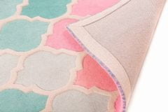 Flair Ručne všívaný kusový koberec Illusion Rosella Pink/Blue kruh 160x160 (priemer) kruh