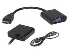 LTC Adaptér LTC PRZE-19845 HDMI do VGA + Audio