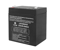 LTC Batéria olovená 12V/5,0Ah LTC LX1250CS gélový akumulátor