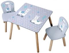 Kesper Detský stôl s stoličkami Lama