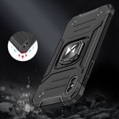 WOZINSKY Puzdro Wozinsky Ring armor pre Apple iPhone XS Max - Čierna KP9021
