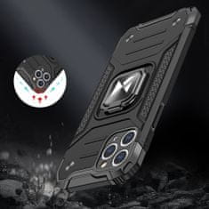 WOZINSKY Puzdro Wozinsky Ring armor pre Apple iPhone 11 Pro Max - Strieborná KP9143