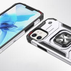 WOZINSKY Puzdro Wozinsky Ring armor pre Apple iPhone 12 Mini - Strieborná KP9132