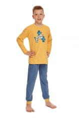 TARO Chlapčenské pyžamo 2623 Jacob, žltá, 98