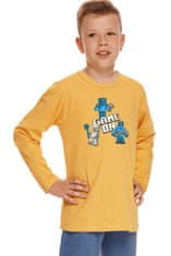 TARO Chlapčenské pyžamo 2623 Jacob, žltá, 98