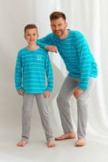 TARO Chlapčenské pyžamo 2621 Harry turquoise, tyrkysová, 92