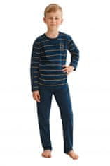 TARO Chlapčenské pyžamo 2621 Harry dark blue, tmavo modrá, 110