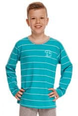 TARO Chlapčenské pyžamo 2621 Harry turquoise, tyrkysová, 92