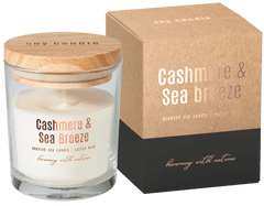 Bispol sójová voňavá sviečka sn73-327 Cashmere & Sea breeze 130g
