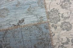Flair AKCIA: 120x170 cm Kusový koberec Manhattan Patchwork Chenile Duck Egg 120x170