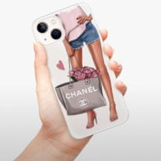 iSaprio Silikónové puzdro - Fashion Bag pre Apple iPhone 13