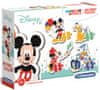 Moje prvé puzzle Mickey Mouse 3 + 6 + 9 + 12 dielikov