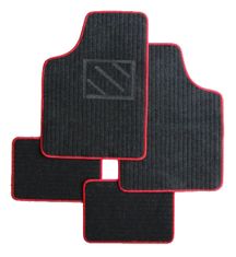Cappa Autokoberce univerzálny textilné NAPOLI červená