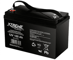 Xtreme Batéria olovená 12V/100Ah Xtreme 82-222 gélový akumulátor