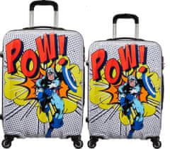 American Tourister Sada kufrov Marvel Legends Captain America Pop Art 2-set S+M