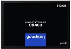 GoodRam CX400 Gen.2, 2,5" - 512GB (SSDPR-CX400-512-G2)