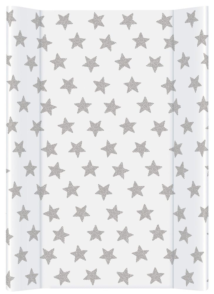 Ceba Baby Podložka prebaľovacia 2-hranná s pevnou doskou (50x70) Comfort Day & Night Hviezdičky