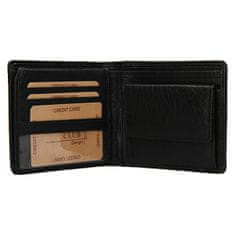 Lagen Pánska kožená peňaženka Black PW-521-1