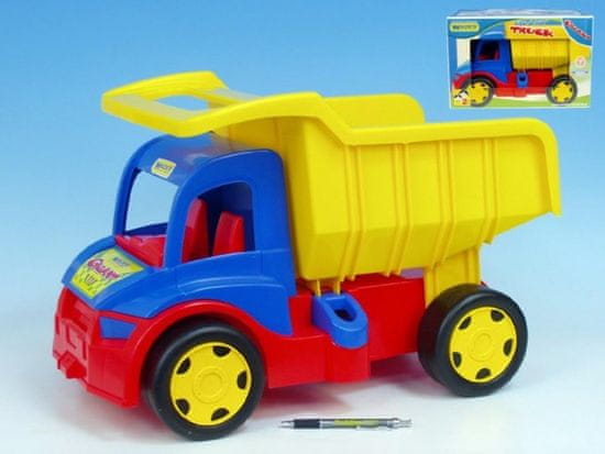 Wader Auto Gigant Truck sklápač plast 55cm v krabici od 12 mesiacov Wader Cena za 1ks