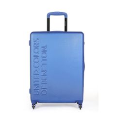 Škrupinový cestovný kufor UCB Medium 60 l modrá