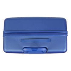 Škrupinový cestovný kufor UCB Medium 60 l modrá