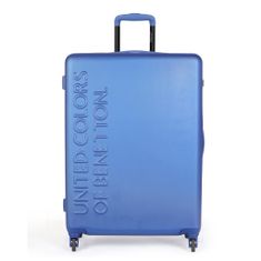 Škrupinový cestovný kufor UCB Large Blue 100 l modrá
