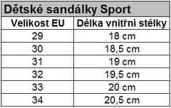 HolidaySport Detské nazúvaky Šport modré EU 29