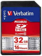VERBATIM SDHC 32GB Class 10 (43963)