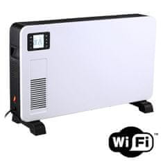 Solight teplovzdušný konvektor 2300W, WiFi, LCD, ventilátor, časovač, nastaviteľný termostat, KP02WIFI