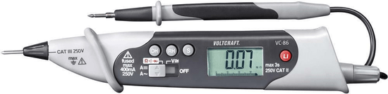 Voltcraft Digitálny multimeter Pentype Voltcraft VC-86, 3 roky záruka