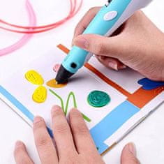 Netscroll 3D magické detské pero, inovatívny kreatívny spôsob písania a tvorenia, trojrozmerné písanie, 3DPen