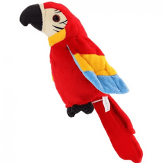 Alum online Interaktívny hovoriaci papagáj - červený