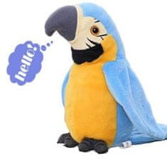 Alum online Interaktívny hovoriaci papagáj - modrý