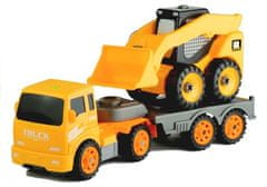 Lean-toys Dve stavebné vozidlá na odpojenie náradia