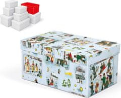 MFP s.r.o. krabica darčeková vianočná B-V005-FL 26x17x13cm 5370767
