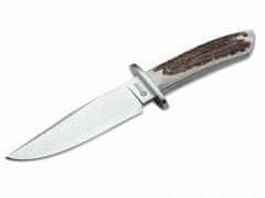 Böker Arbolito 02BA593H Esculta Stag lovecký nôž 14,5 cm, paroh, kožené puzdro