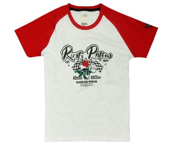 Rusty Pistons dámske tričko RPTSW37 Ona white/red
