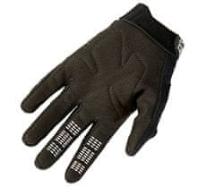 FOX detské motokrosové rukavice Yth Dirtpaw black/white veľ. M
