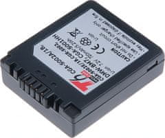 T6 power Batéria Panasonic DMW-BM7, CGA-S002E, CGA-S002, 720mAh, 5,2Wh