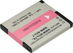 T6 power Batéria Panasonic DMW-BCL7, 600mAh, 2,2Wh