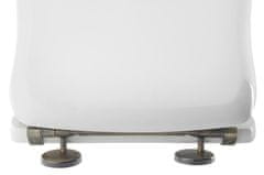 KERASAN , RETRO WC sedátko, biela/bronz, 109301