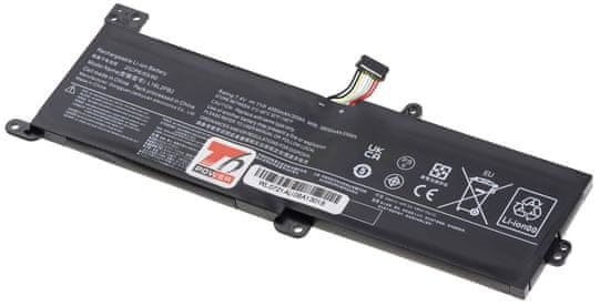 T6 power Batéria pre Lenovo IdeaPad 320-15IKB 80XL, Li-Poly, 7,4 V, 4050 mAh (30 Wh), čierna