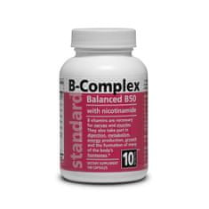 Natural Vitamín B-komplex - 50 mg - 100 kapsúl