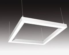 SEC SEC Závesné LED svietidlo nepriame osvetlenie WEGA-FRAME2-AA-DIM-DALI, 50 W, biela, 886 x 886 x 50 mm, 3000 K, 6540 lm 321-B-003-01-01-SP