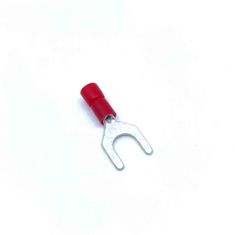 Tracon Electric Izolované Cu lisovacie vidlice červené 1,5mm2 / M6 100 ks