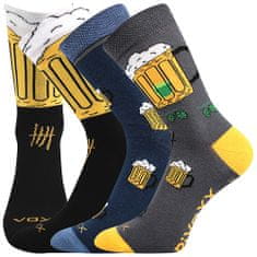 Voxx farebné ponožky Pivoxx MIX IIIII (3 páry v balení), 39-42