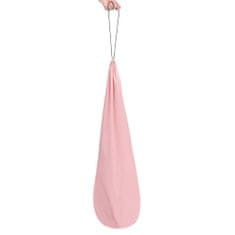 Vidaxl Detský stan típí s taškou ružový 120x120x150 cm polyesterový