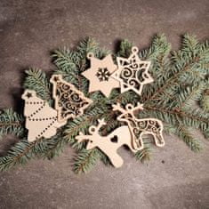 Stainless Design Ozdoby na vianočný stromček - tradičné