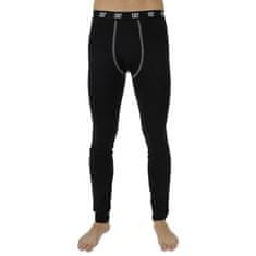 CR7 Pánske nohavice na spaní čierne (8300-21-227) - veľkosť XL